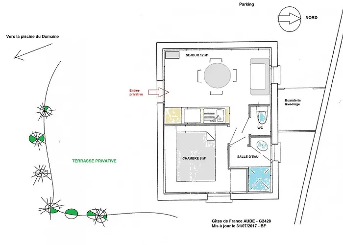 別荘 Le Relais De La Cavayere カルカソンヌ